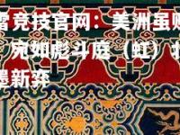 雷竞技官网：美洲虽败，宛如彪斗庭（虹）北墨新弈