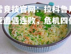 雷竞技官网：拉科鲁尼亚遭遇连败，危机四伏！