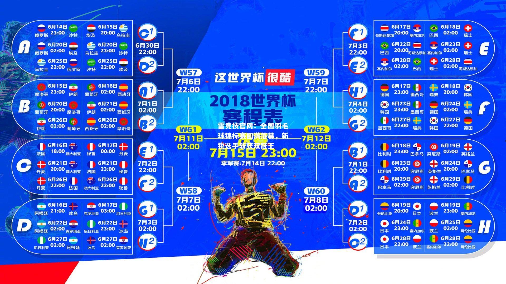 雷竞技官网：全国羽毛球锦标赛圆满落幕，新锐选手斩获双冠王