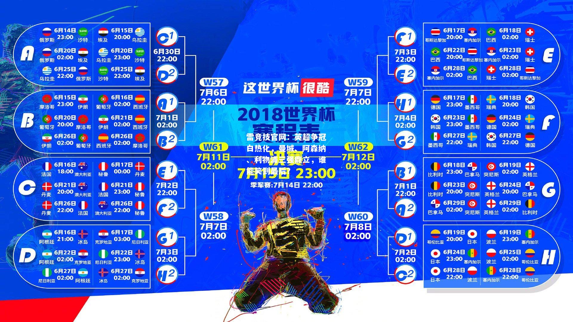 雷竞技官网：英超争冠白热化，曼城、阿森纳、利物浦三强鼎立，谁能笑到最后？